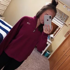 North Face Quarter Zip Fleece
